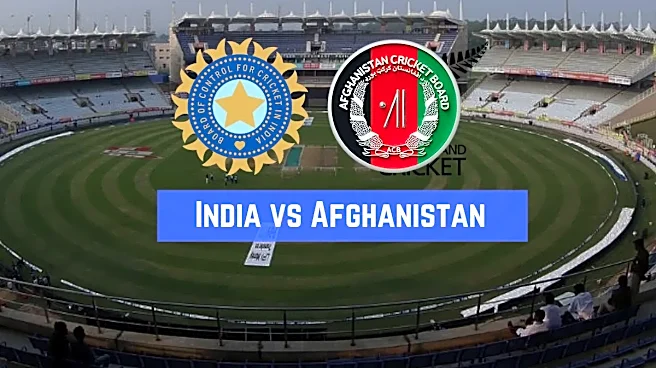 India vs Afghanistan Test: Preview, Schedule, H2H Record, Squads - All You Need To Know