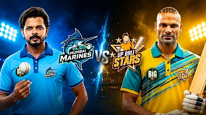 Big Cricket League 2026 Points Table: UP Brij Stars Go Top as Mumbai Marines Lose Again