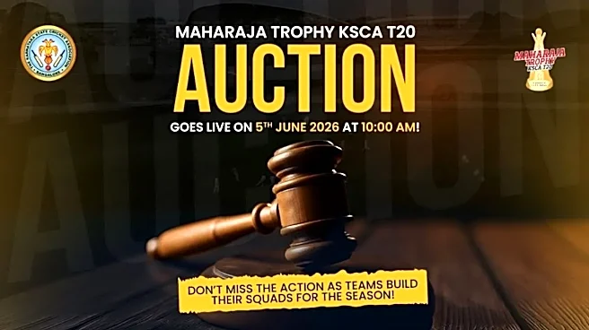 Maharaja Trophy KSCA T20 Auction 2026: Nair, Agarwal, Pandey Headline 150-Player Pool as Teams Get ₹60 Lakh Purse