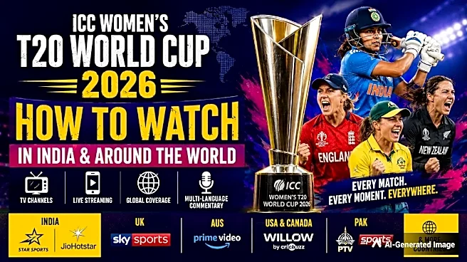 ICC Women's T20 World Cup 2026: Where to Watch Live in India, UK, Australia, Pakistan and More