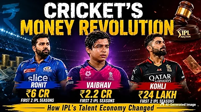 Vaibhav Sooryavanshi vs Rohit Sharma and Virat Kohli: The IPL Salary Gap That Shows How Cricket Has Changed