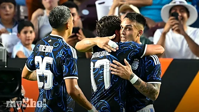 Argentina Beats Honduras 2-0 As Martinez And Simeone Score, Messi Benched