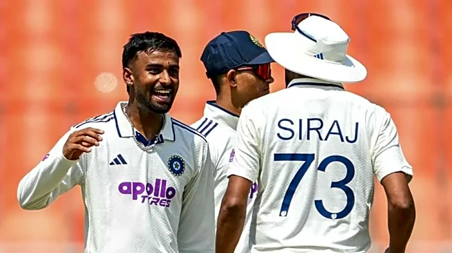 IND vs AFG One-Off Test Day 2: Suthar impresses on India debut to give Afghanistan mountain to climb
