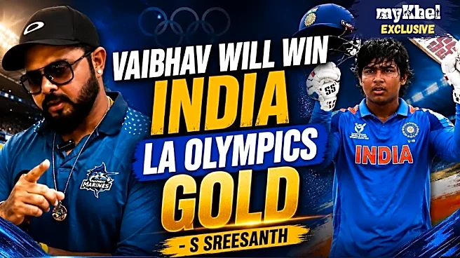 'Vaibhav Sooryavanshi Will Win India LA Olympics Gold': S Sreesanth's Big Prediction for Bihar Teen Sensation