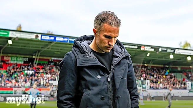Van Persie Sacked As Feyenoord Part Ways After 15 Months In Charge