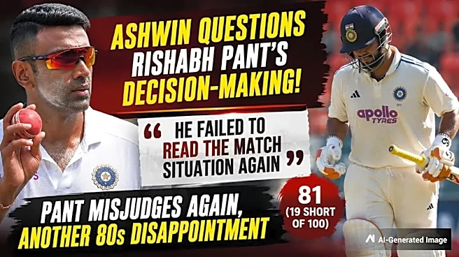 Rishabh Pant Record In Nervous 90s in Tests: Why Ashwin Is Frustrated With The Wicketkeeper Batter
