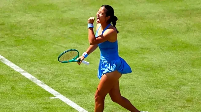 Raducanu cruises through Queen's opener against Blinkova, registers first win after March 6