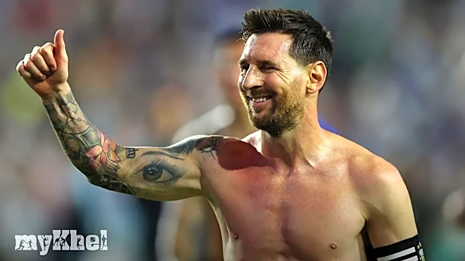 Messi Returns With Great Feeling As Argentina Savours World Cup Preparations