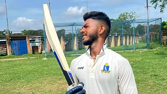 Karan Lal creates Multiple Records in Bengal T20 League with a blazing 145 off 64 deliveries