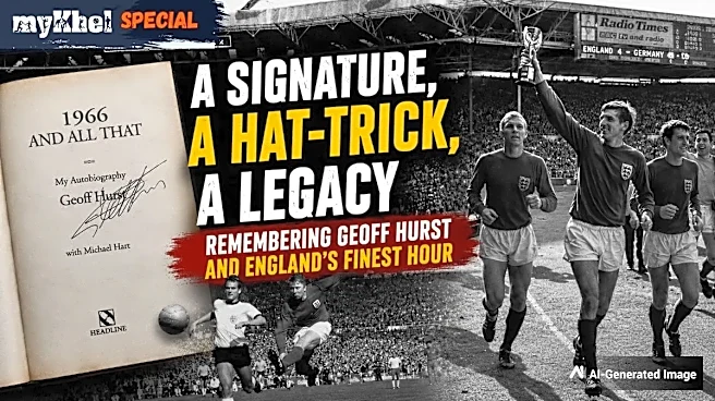 A Signature, A Hat-Trick, A Legacy: Remembering Geoff Hurst and England's Finest Hour Ahead of FIFA World Cup 2026