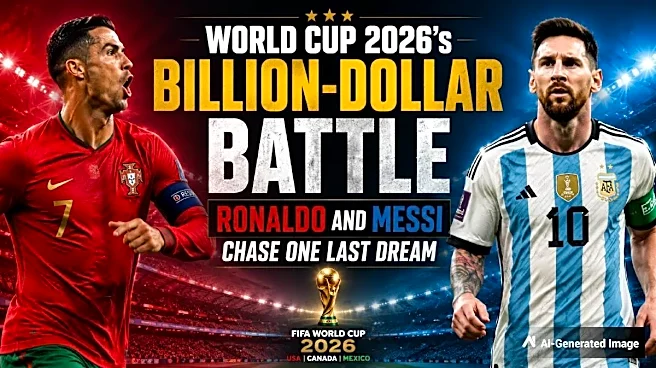 FIFA World Cup 2026: Ronaldo and Messi, Football's Only Billionaires, Chase One Last Dream