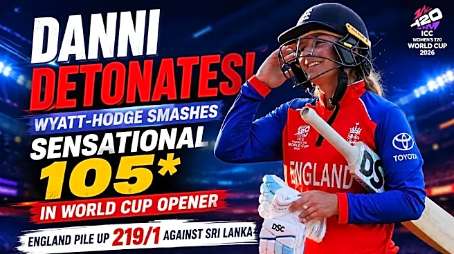 England vs Sri Lanka: Danni Wyatt-Hodge Starts Women's T20 World Cup 2026 With Historic Century; Full List of Tournament Hundreds