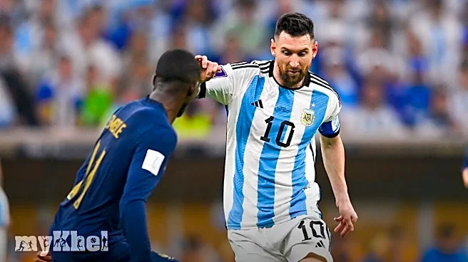 Messi The Best I Have Seen, Says Dembele Ahead Of World Cup