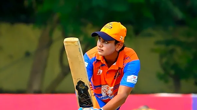 Sujata Pramanik speechless after maiden Century in Women's Bengal T20 League
