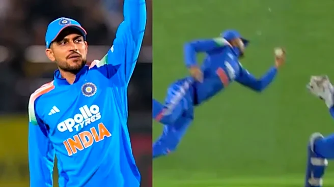 Shubman Gill-Vanized! Skipper Defies Gravity With One-Handed Blinder In Slip Cordon At Dharamsala