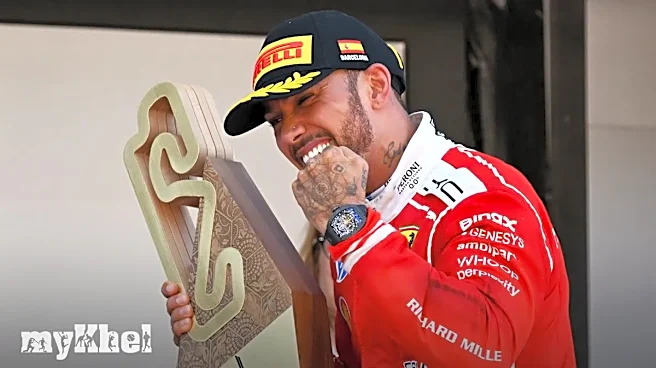 Hamilton Clinches First Ferrari Victory At Barcelona-Catalunya Grand Prix