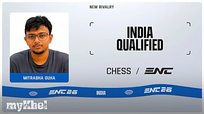 GM Mitrabha Guha Secures Place In India’s Esports Nations Cup 2026 Chess Team