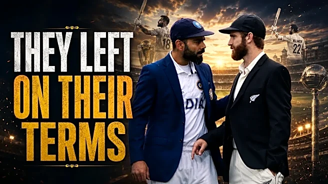 Virat Kohli and Kane Williamson: The Greats Who Walked Away on Their Terms