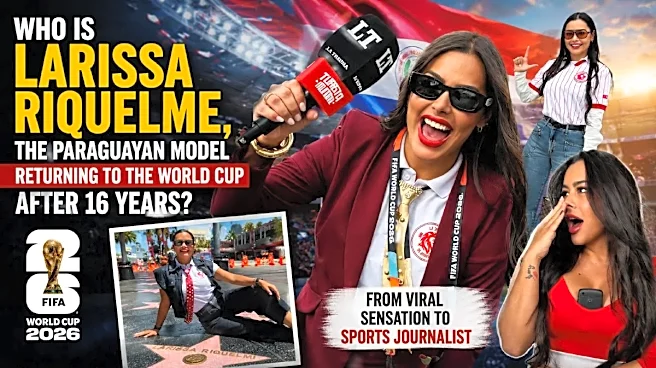 Who Is Larissa Riquelme, the Paraguayan Model Returning to the FIFA World Cup After 16 Years?