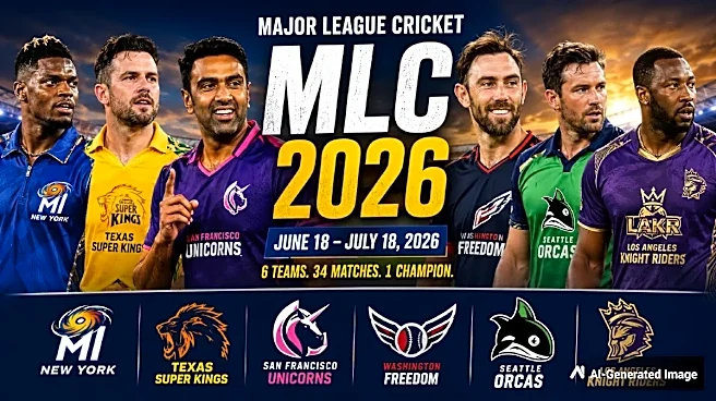 MLC 2026 Explained: Teams, Squads, Schedule, Rules and Players to Watch
