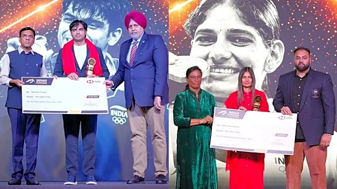 Neeraj Chopra And Parul Chaudhary Claim Top Honours At The Inaugural Indian Athletics Awards: Full List Of Winners