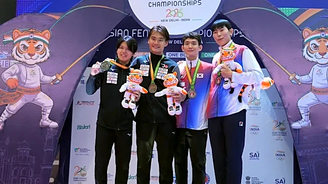 Japan And Kazakhstan Strike Gold As Asian Fencing Championships Heat Up In New Delhi