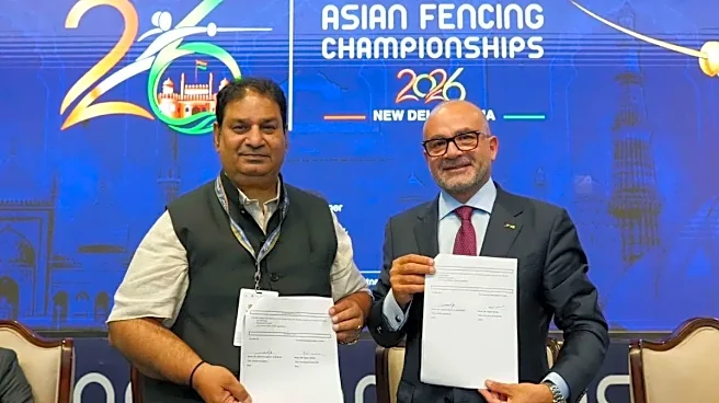 FIE, FAI Sign MoU in New Delhi to Boost Fencing Ahead of LA28 Olympics