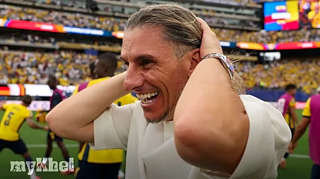 Ecuador World Cup Progress: Beccacece And Plata Celebrate After Germany Win