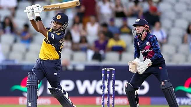 Sri Lanka Defeat Scotland By Three Wickets To Keep Semi-final Hopes Alive