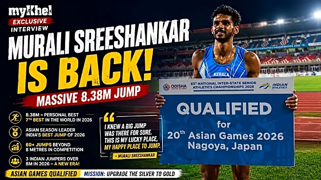 "Everyone Said It Was Over": How Murali Sreeshankar Defied a Career-Threatening Injury to Become India's Best Long Jumper Again
