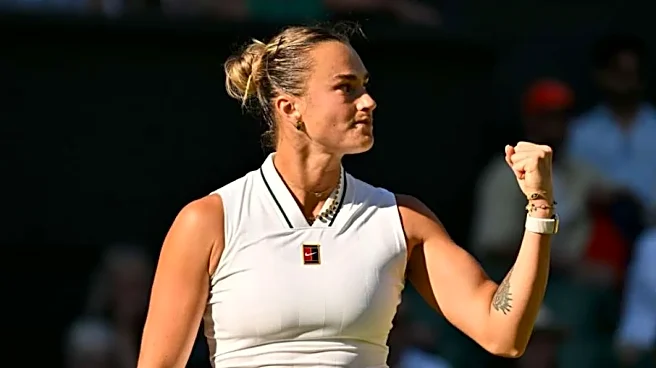 Wimbledon 2026: Sabalenka passes Ostapenko test to set up last-16 clash with Osaka