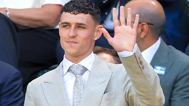 Phil Foden Makes Wimbledon Appearance After Missing England's FIFA World Cup Squad