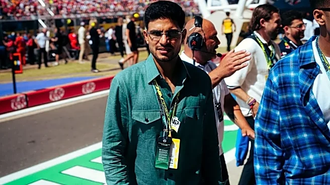 Shubman Gill Swaps Cricket for Formula 1, Meets Kimi Antonelli at Silverstone