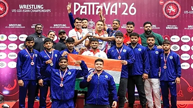 Asian Wrestling Championships 2026: India Secure Top-Three Finish With 20 Medals, Including 4 Gold Medal