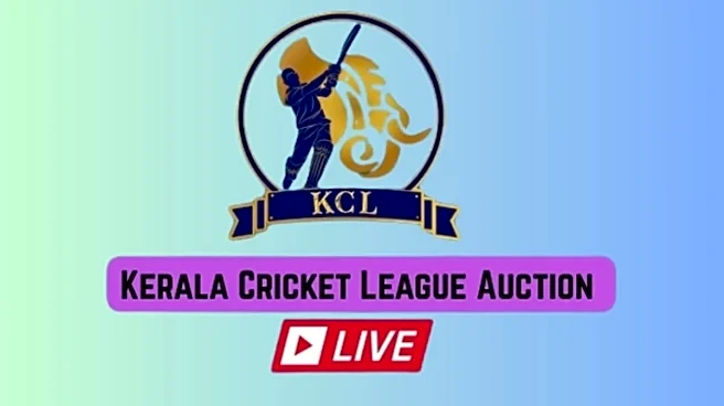 KCL Auction LIVE Updates: Kerala Cricket League 2026 Player Auction; Sibin Gireesh Highest Paid at Rs 11.80 Lakh, Sachin Baby fetches Rs 10 Lakh