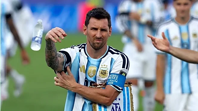 Why are Argentina Players Wearing Black Armbands Today in World Cup Match?