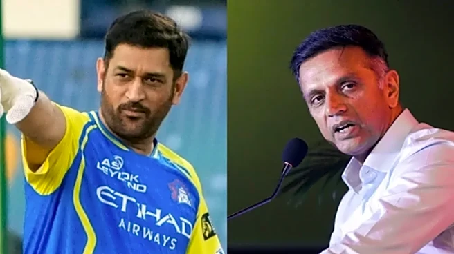 CSK's biggest decision yet? Dhoni and Dravid enter coaching conversation
