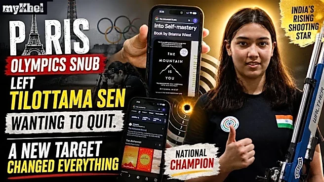 After Missing Paris Olympics, Tilottama Sen Thought of Quitting Before Finding a New Target and Hitting the Bullseye