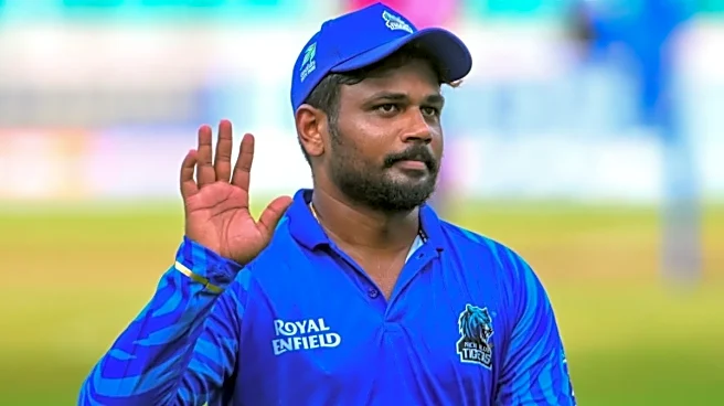 Sanju Samson named Tournament Icon for Kerala Cricket League 2026 Season