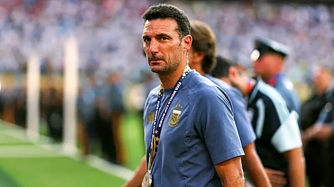 Argentina Coach Lionel Scaloni unable to control Emotion, Cries after World Cup Final Defeat during Press Conference - Watch