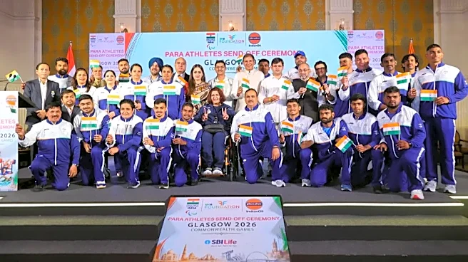 CWG 2026: Indian Para Contingent Receives Grand Send-Off Ahead Of Glasgow Campaign
