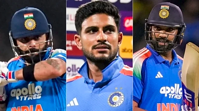 Shubman Gill Closes the Gap as Virat Kohli and Rohit Sharma Also Make ICC Rankings Gains