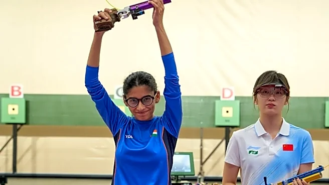 Sainyam Clinches Silver in Women's 10m Air Pistol, Opens India's Medal Account at ISSF World Cup Hangzhou