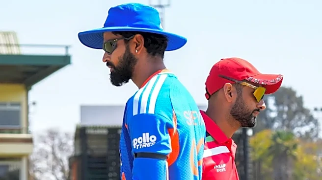 IND vs ZIM: Why are India and Zimbabwe Players Wearing Black Arm Bands Today in Harare?