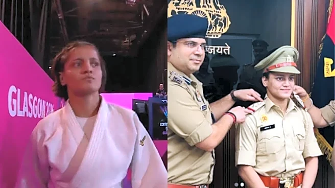 Who is Asmita Dey? Tripura-born UP Police SI scripts History for India with Judo Gold at CWG 2026