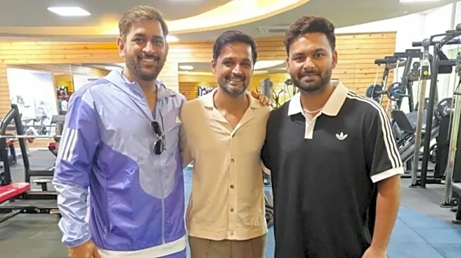 Guru and Successor? MS Dhoni and Rishabh Pant Ranchi Reunion Delights Cricket Fans