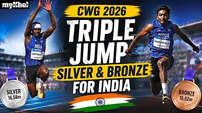 CWG 2026: Praveen Chithravel Misses Gold by Just 14cm, Selva Prabhu Claims Bronze as India Repeats Historic Triple Jump Double