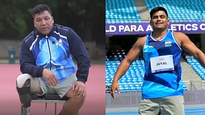 CWG 2026: Soman Rana clinches Gold for India Men's F57 Shot Put, Shubham Juyal Wins Silver