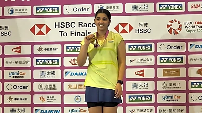 Tanvi Sharma Wins Maiden Super 300 Title at Taipei Open to Become Youngest Champion in Event's History