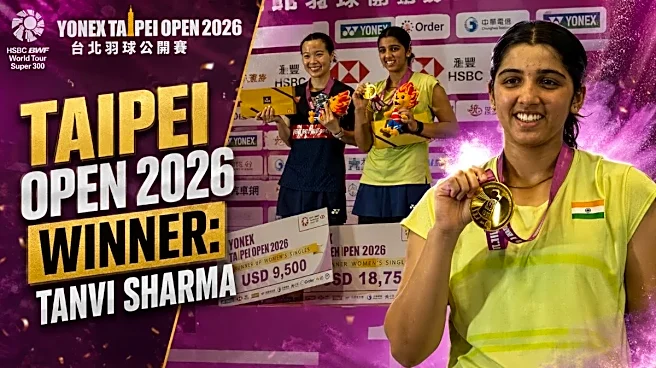 "Just Gave My Best”: Tanvi Sharma Becomes 2nd Youngest Winner Of Taipei Open 2026 After Tai Tzu Ying